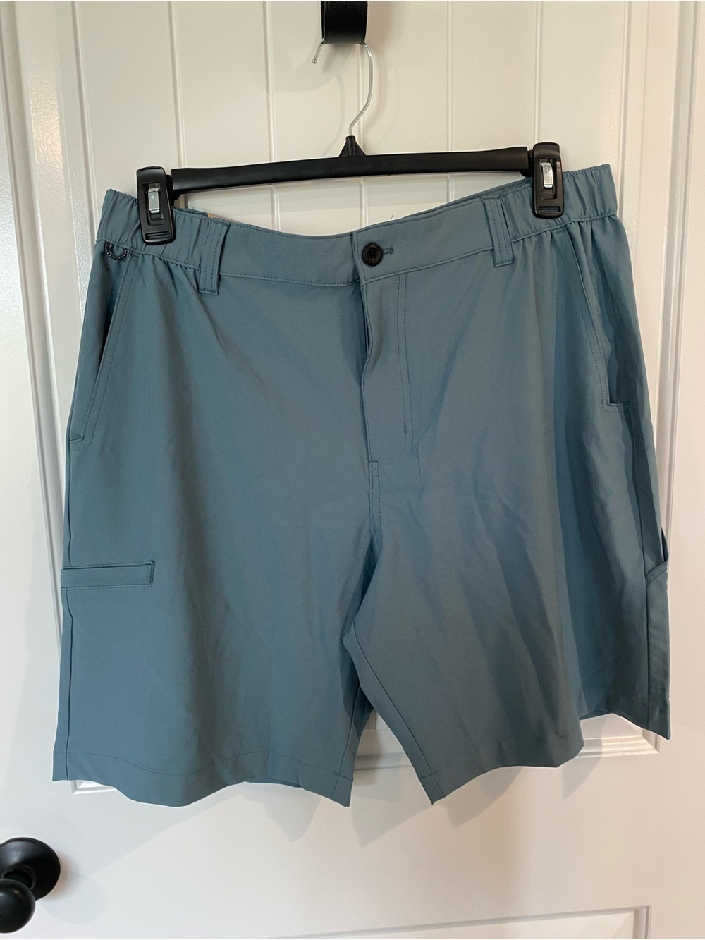 Eddie Bauer Slate Blue Hybrid Active Shorts